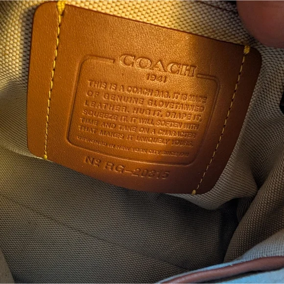 Coach Pebbled Black Leather Satchel - Picture 11 of 13